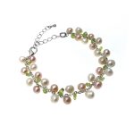 5-6mm Freshwater Pearl with Steel Bracelet