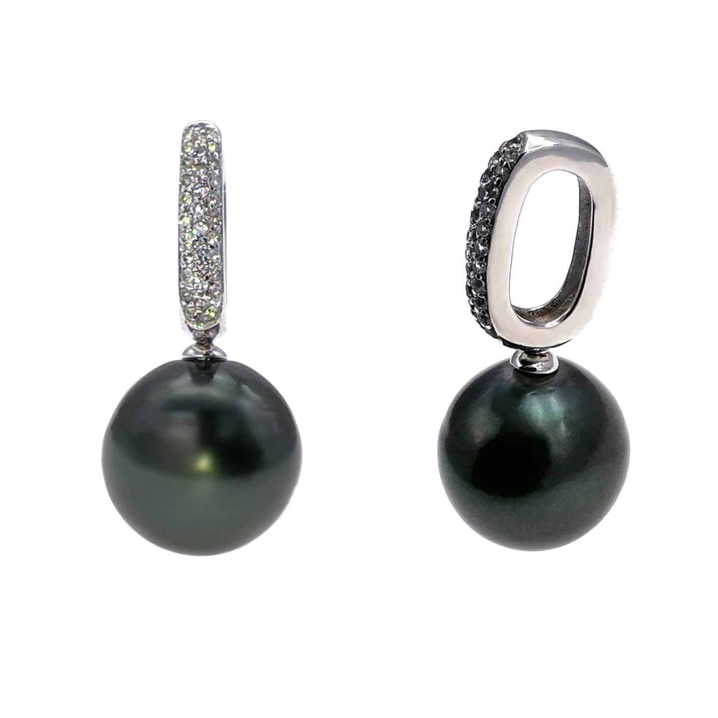 13-14mm Tahitian Pearl with 925 Silver Pendant