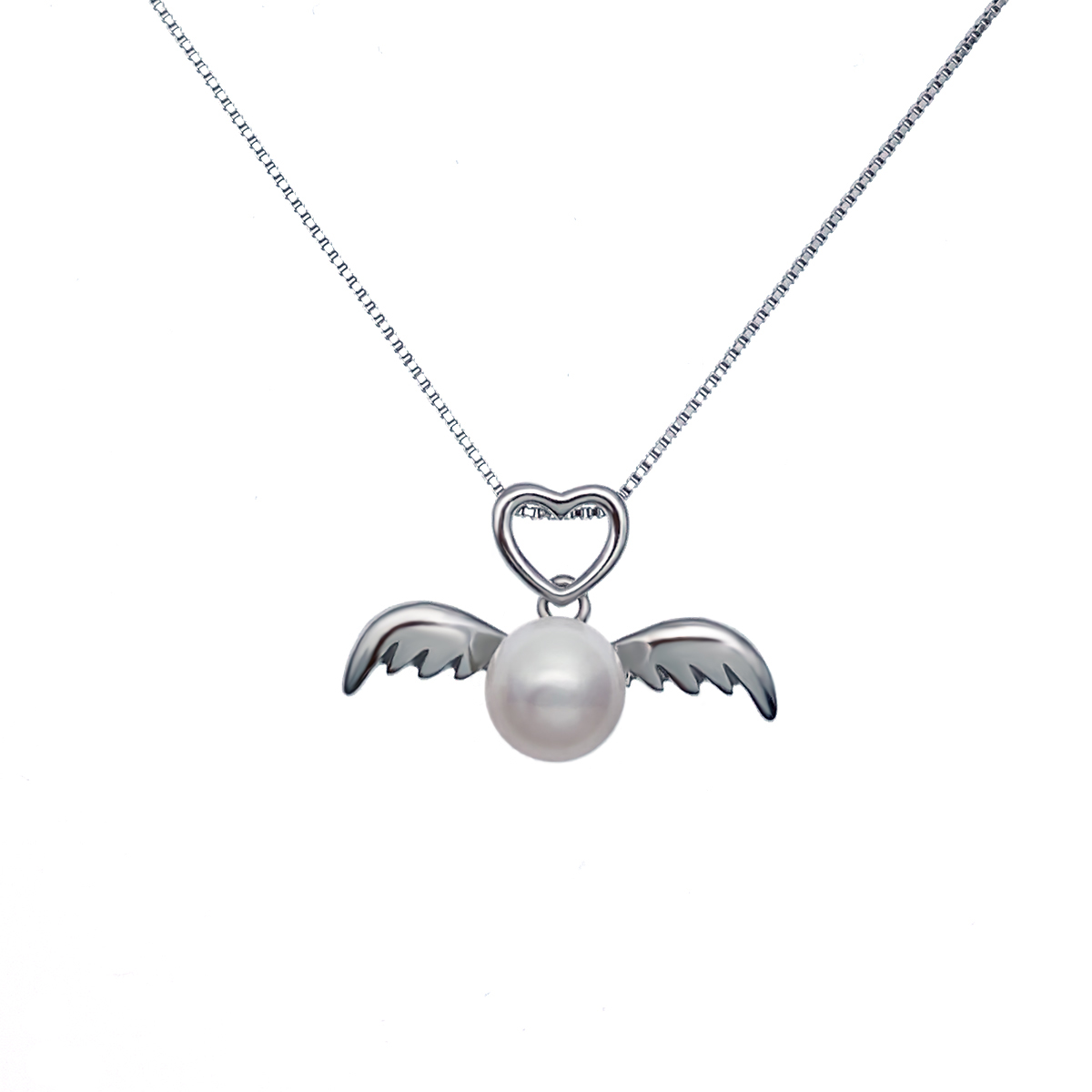 6-7mm Freshwater Pearl with 925 Silver Swing pendant