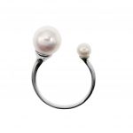 4-9mm Freshwater Pearl with 925 Silver Ring